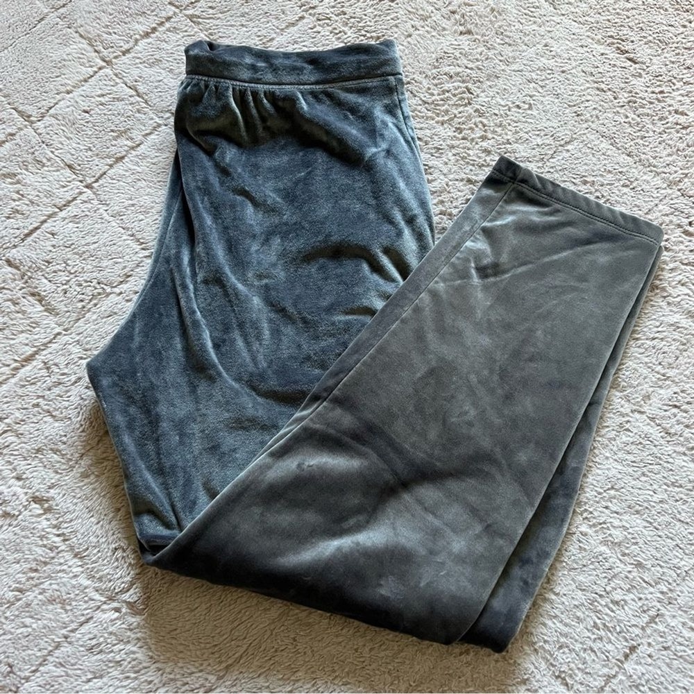 House of Harlow 1960 Velour Sweatpants High Rise Athleisure Sporty Lounge Sz‎ XL
